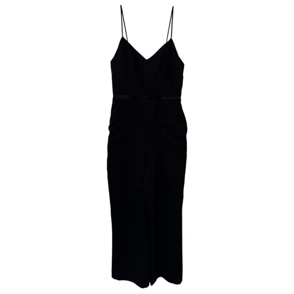 Anthropologie Maeve Magdalena Jumpsuit Black Size 4 - Picture 4 of 11